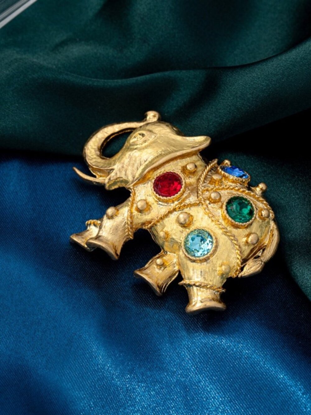 Alexis Bittar Elephant Pav�� Collection Brooch